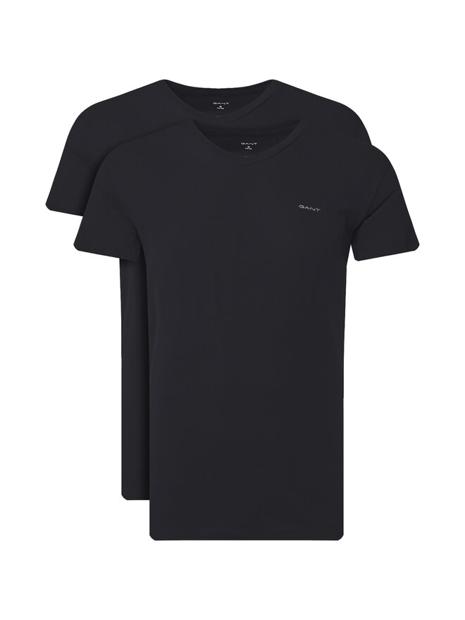 Gant Gant 2er-Set T-Shirts 900012018 Schwarz Regular Fit
