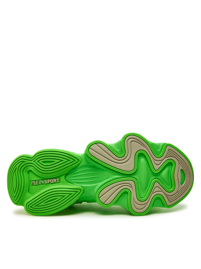 Plein Sport Сникърси Plein Sport SADS USC0518 STE003N Зелен
