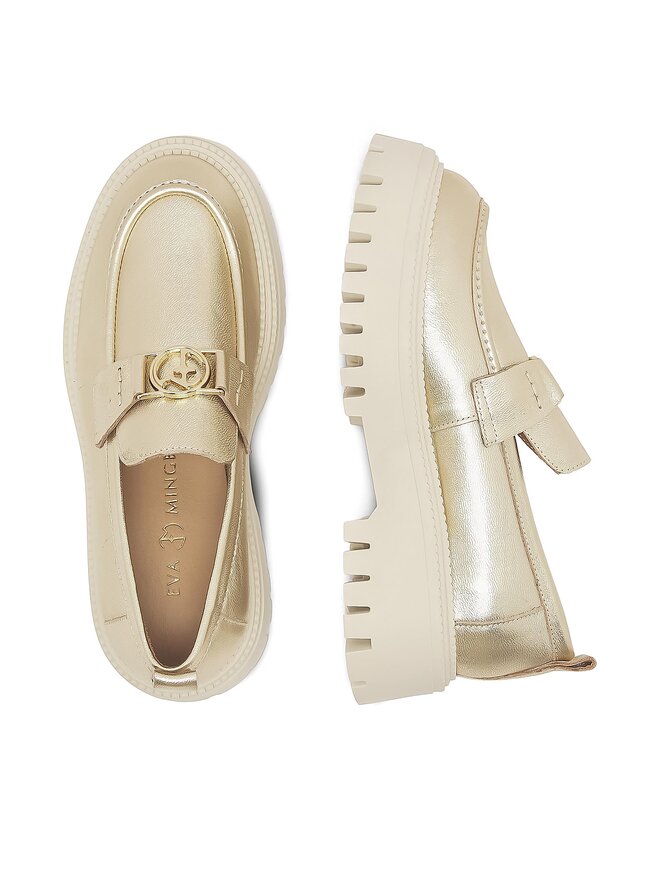 Eva Minge Loafers Eva Minge SARAH-8049 Auriu
