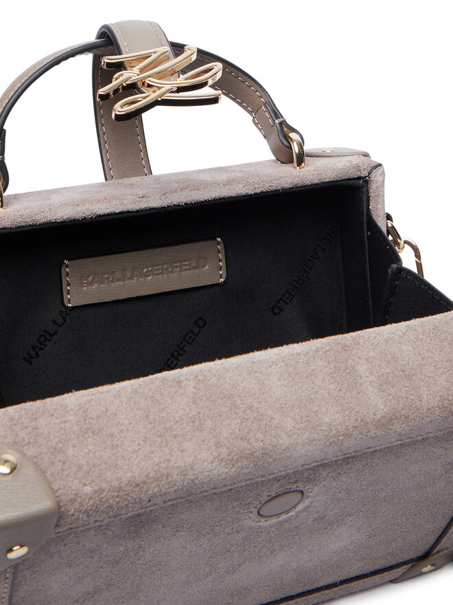 KARL LAGERFELD Handtasche KARL LAGERFELD B4W30371 Grau