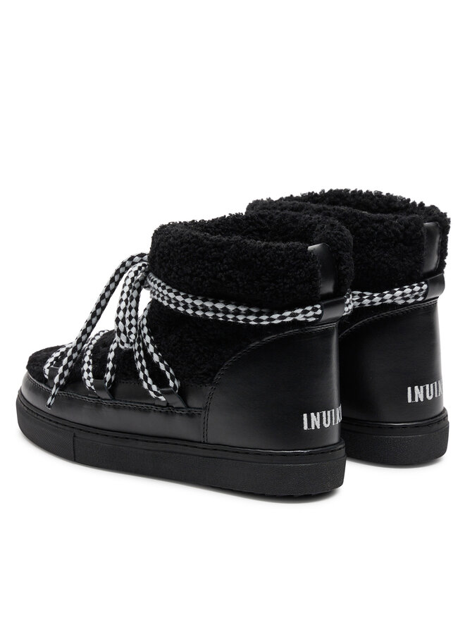 Inuikii Śniegowce Inuikii Curly 65202-019 Czarny