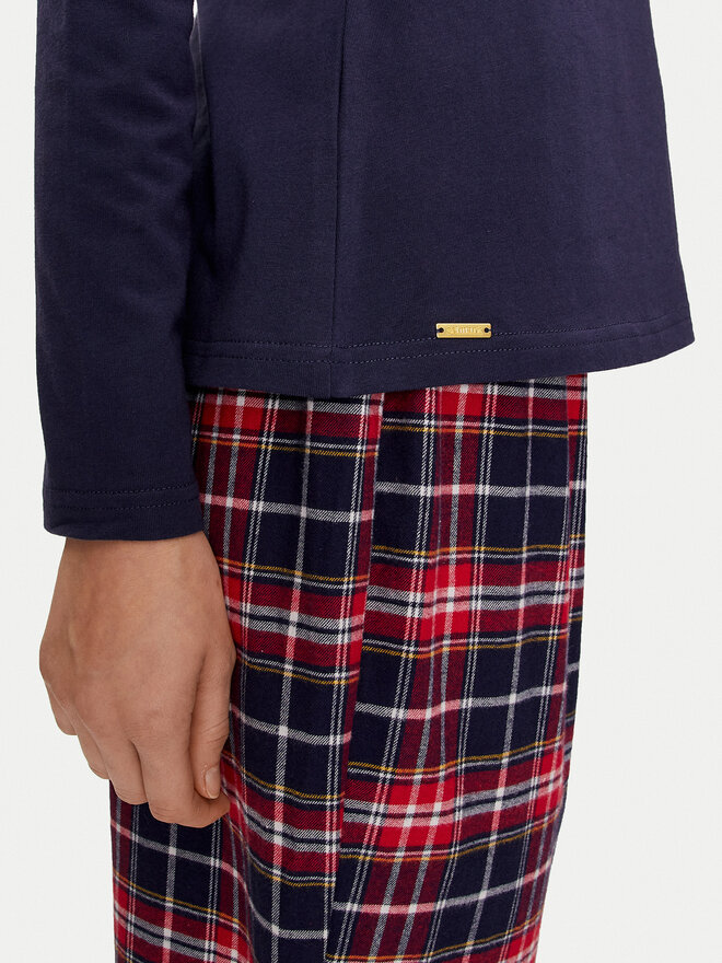 Selmark Selmark Pijama The Big Family P7275 Azul marino Regular Fit