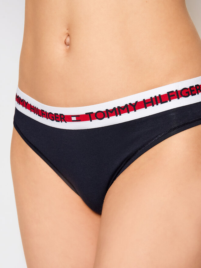 Tommy Hilfiger Tommy Hilfiger Klasične spodnje hlačke UW0UW02455 Mornarsko modra