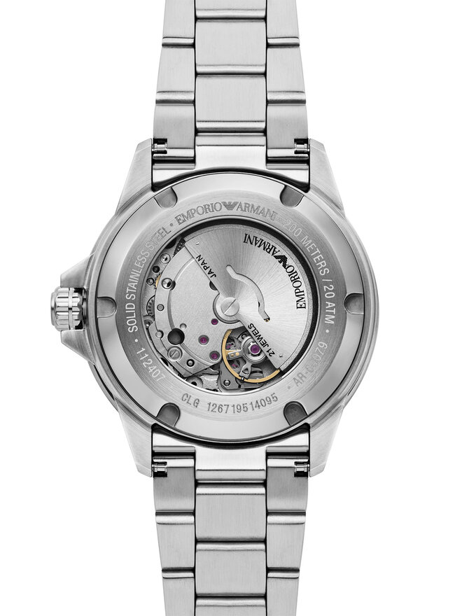Emporio Armani Zegarek Emporio Armani Sea Explorer AR60079 Srebrny