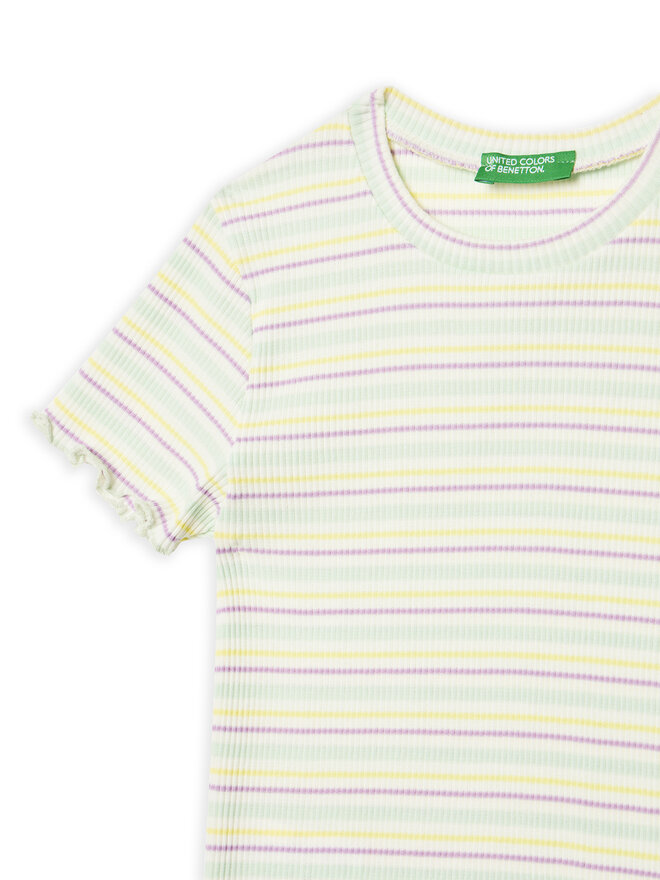 United Colors Of Benetton United Colors Of Benetton Camiseta 3TLVC10N0 De color Regular Fit