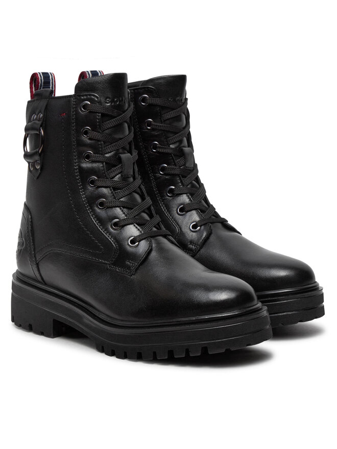 s.Oliver Schnürstiefeletten s.Oliver 5-25201-43 Schwarz