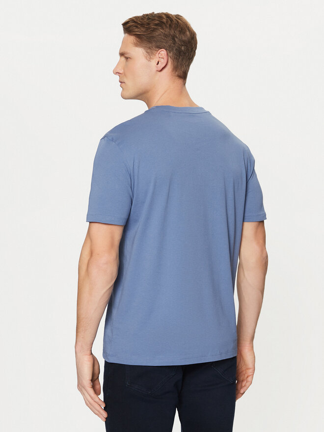 HUGO HUGO T-Shirt Dulivio 50467556 Blau Regular Fit