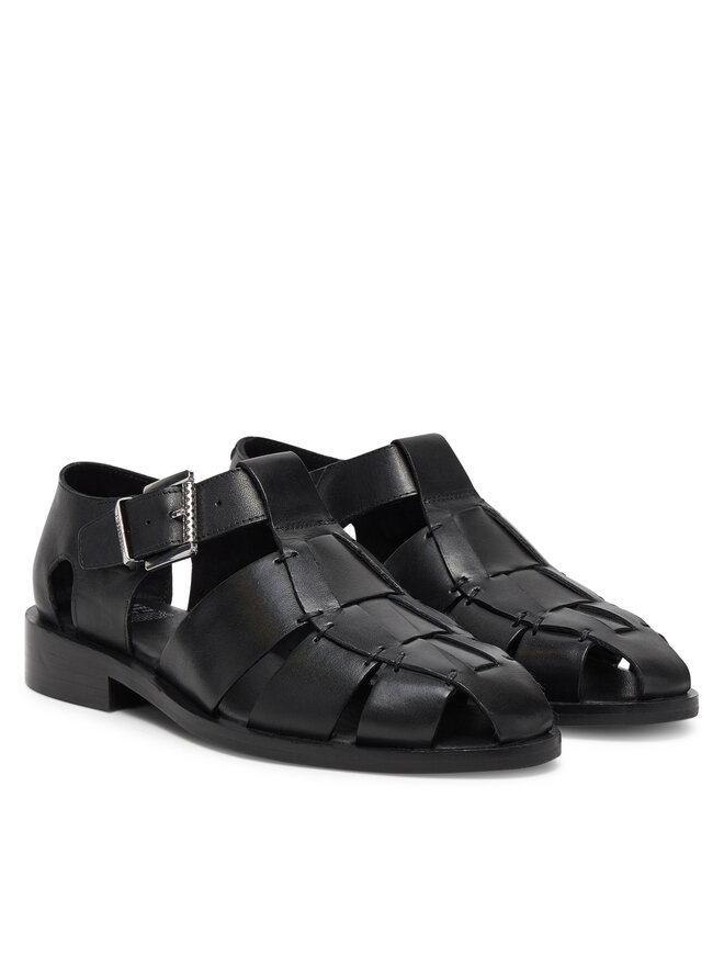 Bronx Sandales Bronx Next-wagon 85026-A Melns