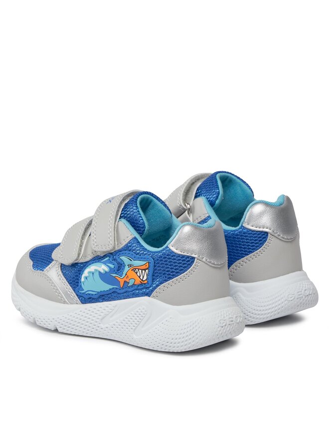 Baskets Geox Pour Garçon - Modèle Sprintye Boy B, Respirantes Et Légères