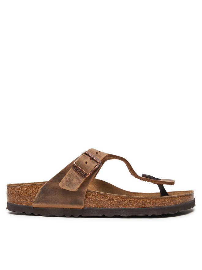 Birkenstock Čības uz pirksta Birkenstock Gizeh Bs 0943813 Brūns