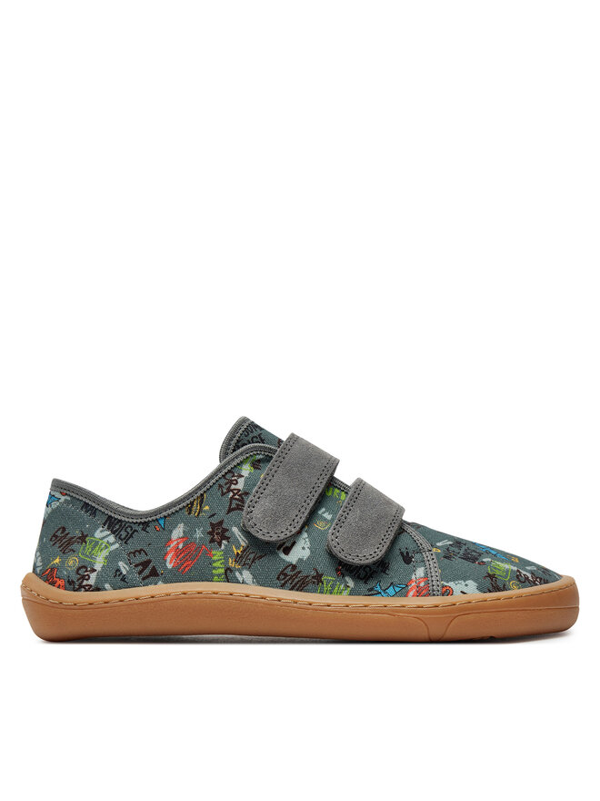 Froddo Пантофи Froddo Barefoot Canvas G1700390-1 D Сив