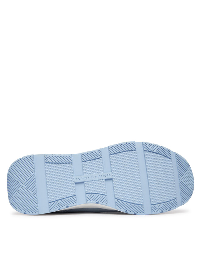 Tommy Hilfiger Sneakers Tommy Hilfiger Th Mix Material Runner FW0FW09306 Blau
