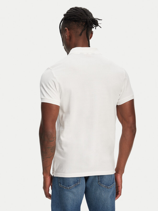Robe di Kappa Robe di Kappa Poloshirt William 6006170 Weiß Slim Fit