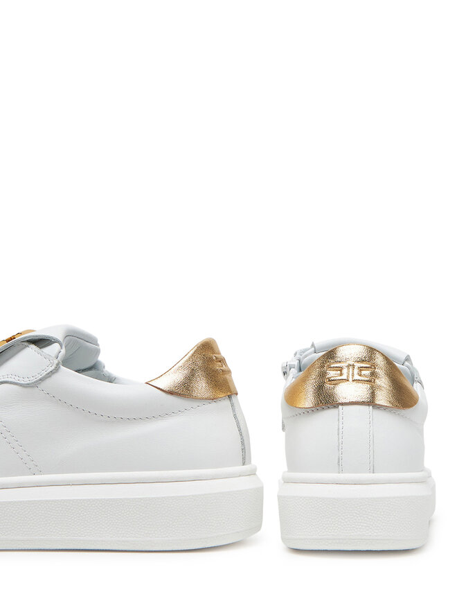 Elisabetta Franchi Laisvalaikio batai Elisabetta Franchi F4-A9E-0232 Balta