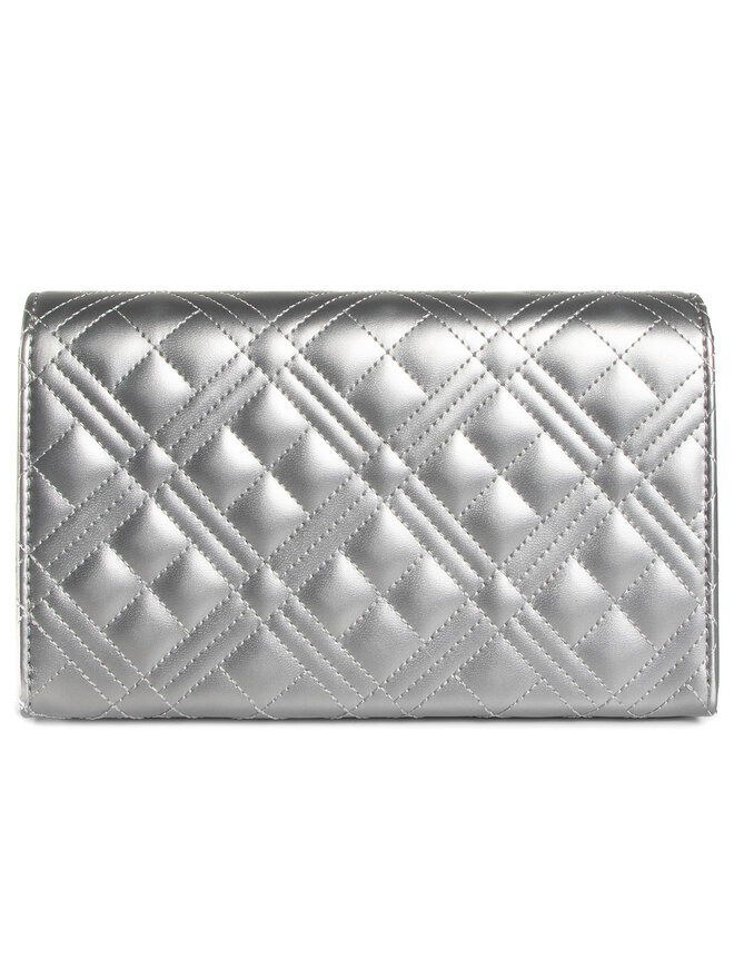 LOVE MOSCHINO Дамска чанта LOVE MOSCHINO JC4261PP0BKA0902 Сребрист