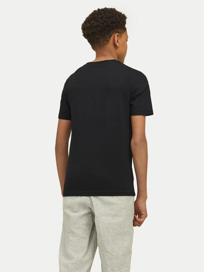 Jack&Jones Junior Jack&Jones Junior Camiseta Mountain Logo 12263123 Negro Standard Fit