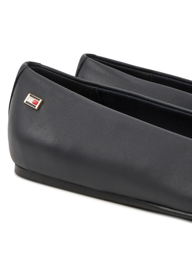 Tommy Hilfiger Μπαλαρίνες Tommy Hilfiger Essential Chic Ballerina FW0FW08059 Σκούρο μπλε