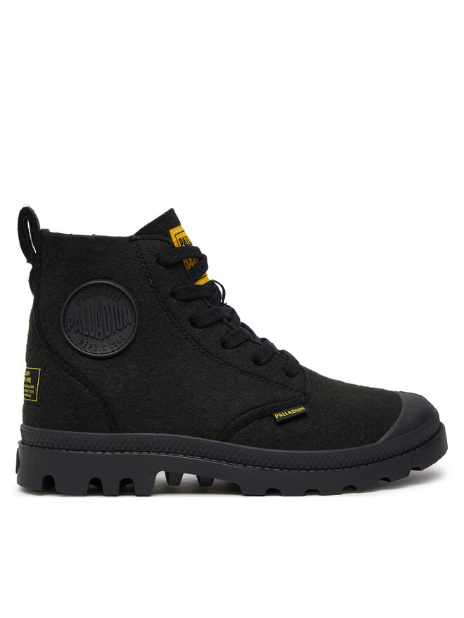 Palladium Schnürstiefeletten Palladium Pampa Hi Merino 74377-008-M Schwarz