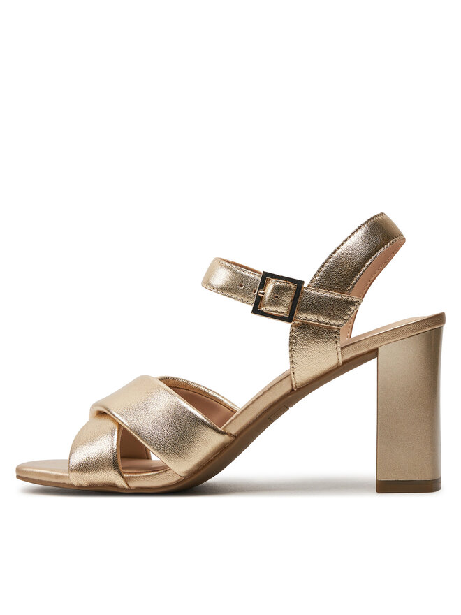 Caprice 28212 taupe dames sandalen | Theo Jansen Schoenen
