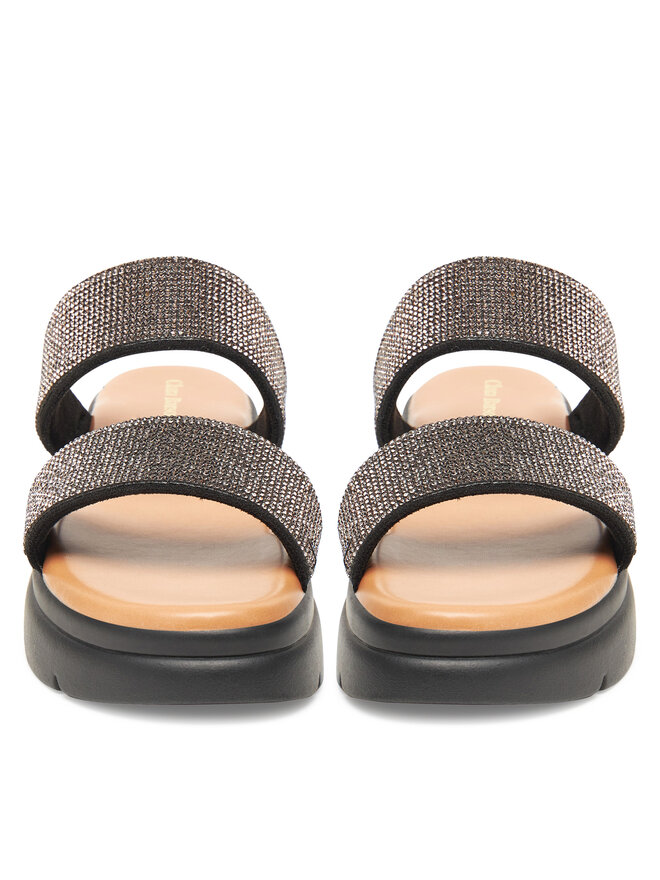 Clara Barson Pantoletten Clara Barson H3T9409-1 Schwarz