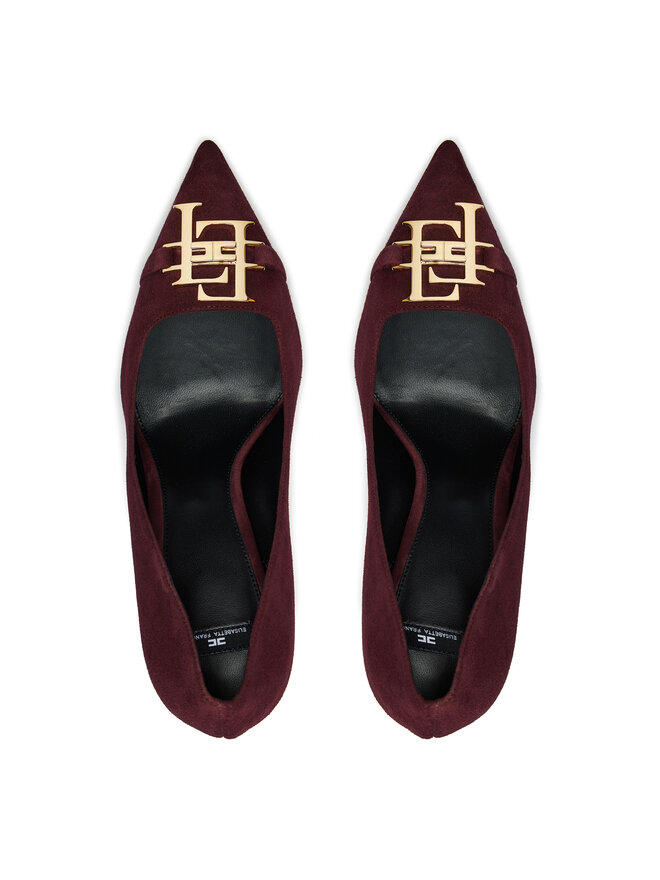 Elisabetta Franchi Туфлі на шпильці Elisabetta Franchi SA-31B-46E2-V520 Бордовий