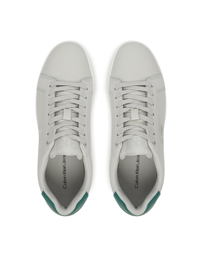 Calvin Klein Jeans Сникърси Calvin Klein Jeans Classic Cupsole Mono Lth YM0YM01369 Сив