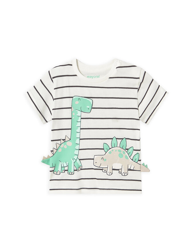 Mayoral Mayoral T-Shirt 1061 Εκρού Regular Fit