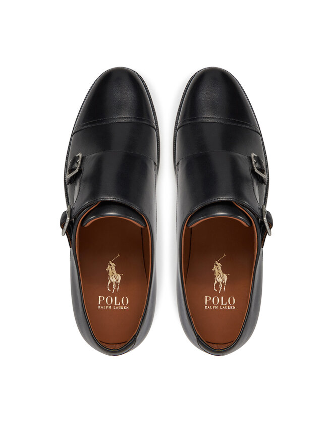 Polo Ralph Lauren Półbuty Polo Ralph Lauren Asher Dbl Mk 803945278001 Czarny