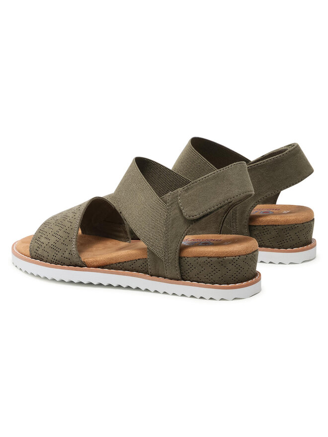 Skechers Sandały Skechers Desert Kiss 31440/OLV Zielony