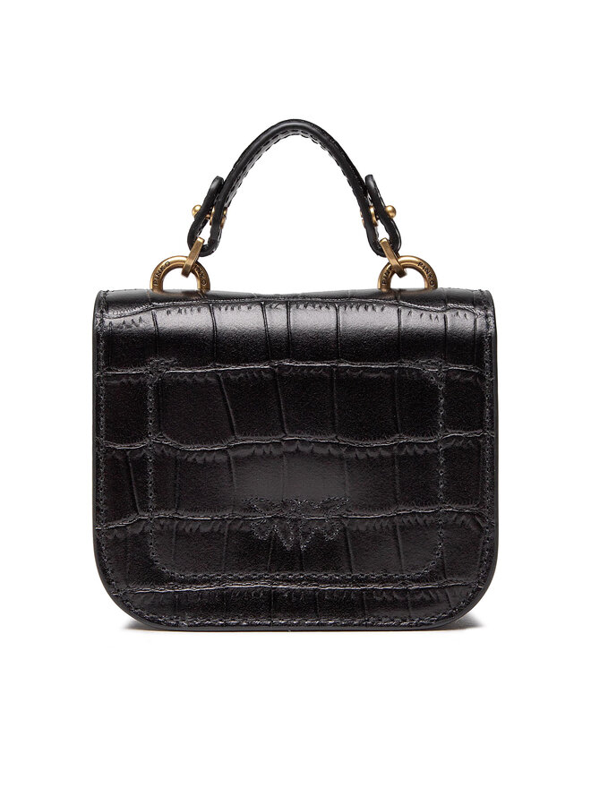 Сумка Pinko Love Micro Bell Croco AL 22-23 PLTT 1P22T1 A03I Чорний