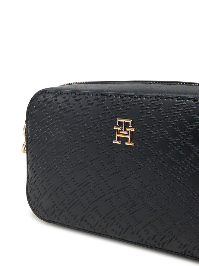 Tommy Hilfiger Borsetta Tommy Hilfiger Th Distinct Camera Bag Mono AW0AW17221 Nero