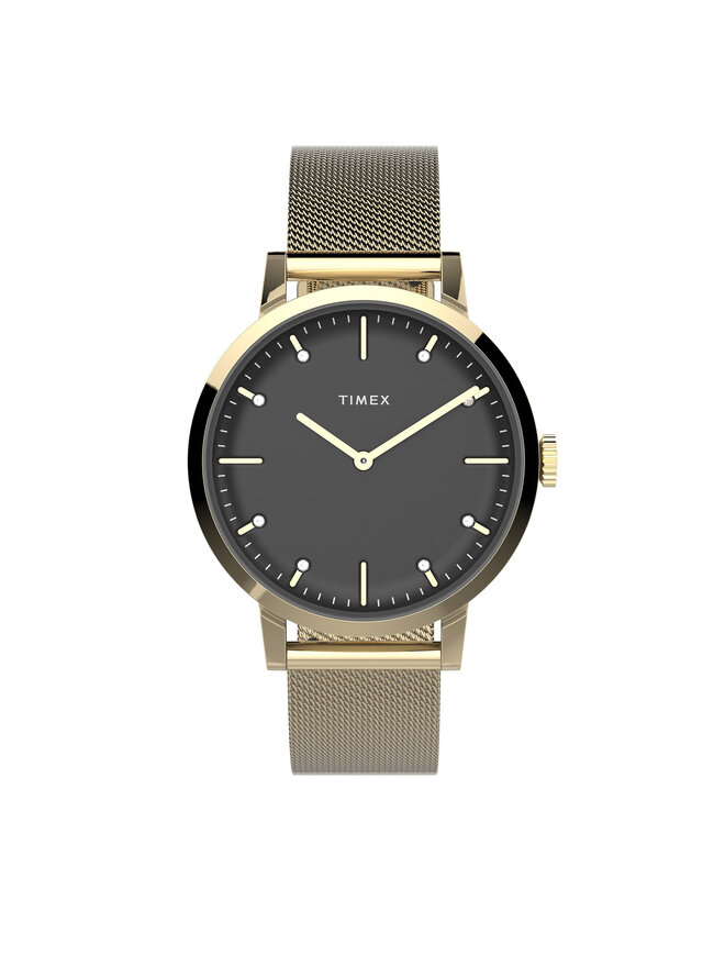 Timex Zegarek Timex Midtown TW2V37200 Złoty