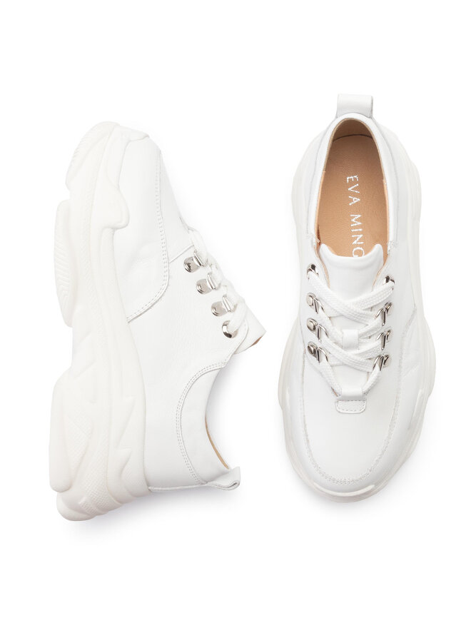 Eva Minge Sneakersy Eva Minge EM-11-05-000051 Biela