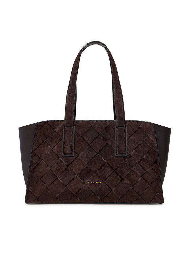 MICHAEL Michael Kors Handtasche MICHAEL Michael Kors Hudson 33F6GHDT3X Dunkelbraun