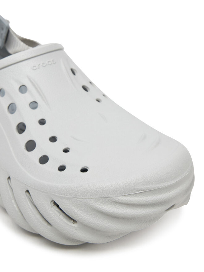 Crocs Шльопанці Crocs Echo Clog 207937 Сірий