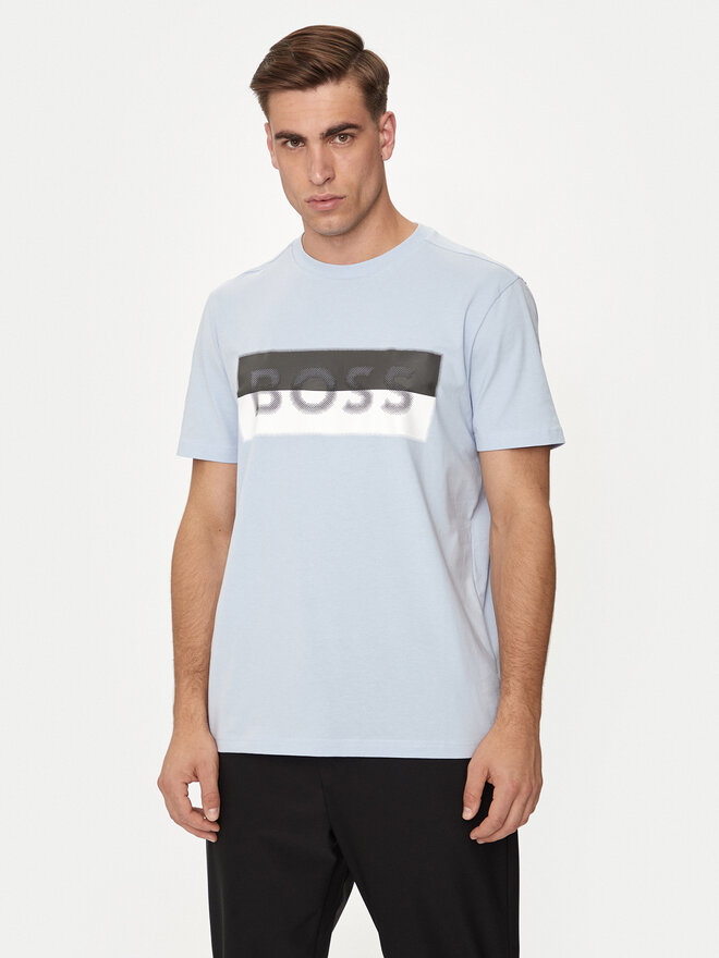 BOSS BOSS Camiseta Tee 9 50512998 Azul Regular Fit