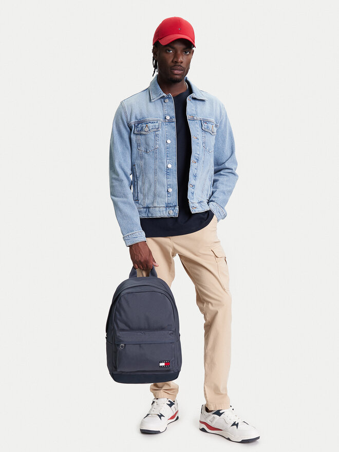 Tommy Jeans Рюкзак Tommy Jeans Tjm Ess Daily Dome Backpack AM0AM13400 Сірий