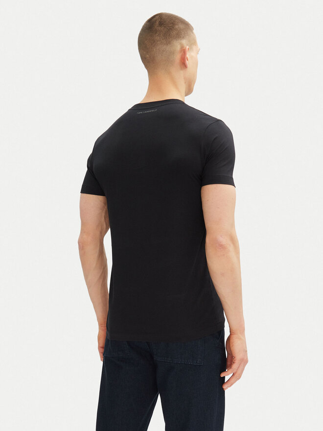KARL LAGERFELD KARL LAGERFELD T-Shirt 755065 552241 Dunkelblau Regular Fit