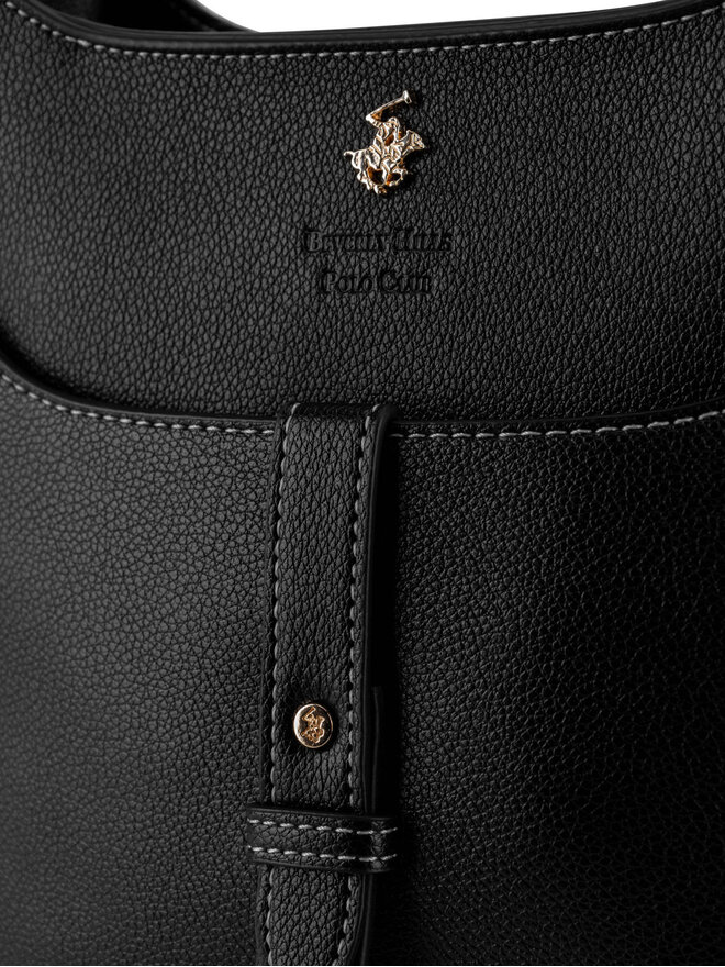 Beverly Hills Polo Club Torebka Beverly Hills Polo Club BHPC-C-016-07 Czarny