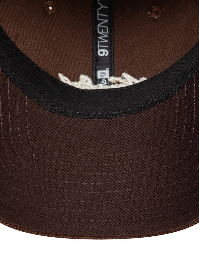 New Era Шапка с козирка New Era Premium Cord 9Twenty 60595316 Кафяв