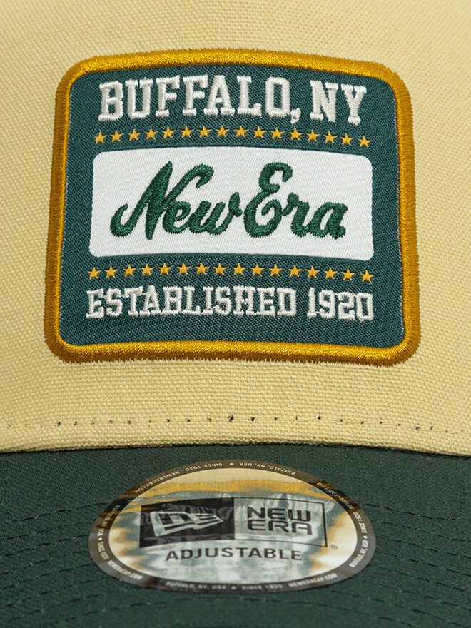 New Era Czapka z daszkiem New Era Cord Patch 60603672 Beżowy