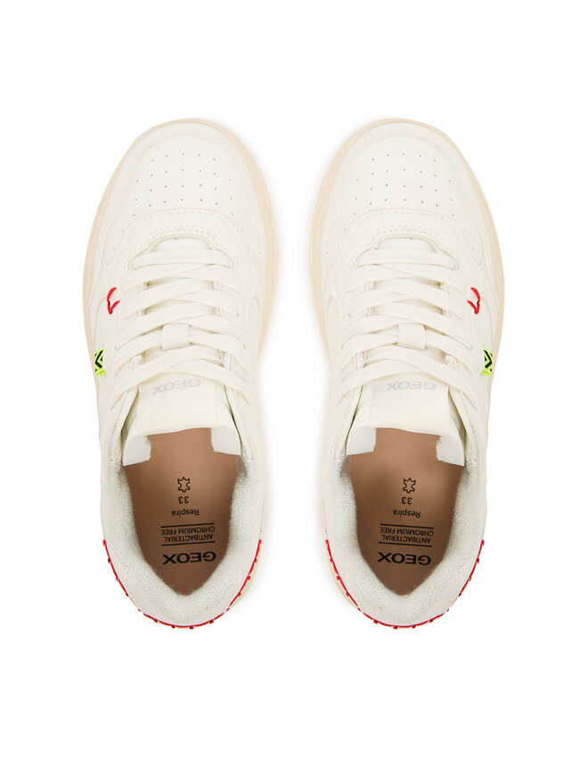 Geox Sneakers Geox J Lestrella J56NLC 000BC C1000 S Weiß