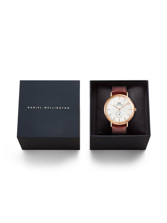 Daniel Wellington Uhr Daniel Wellington Classic St. Mawes Horloge DW00100871 Braun