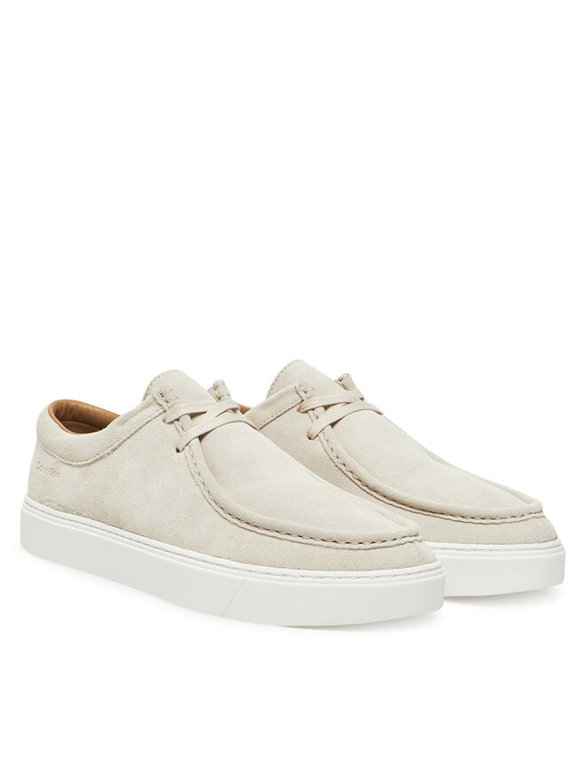 Calvin Klein Zapatos hasta el tobillo Calvin Klein Hybrid Apron Laceup Su HM0HM01967 Beis