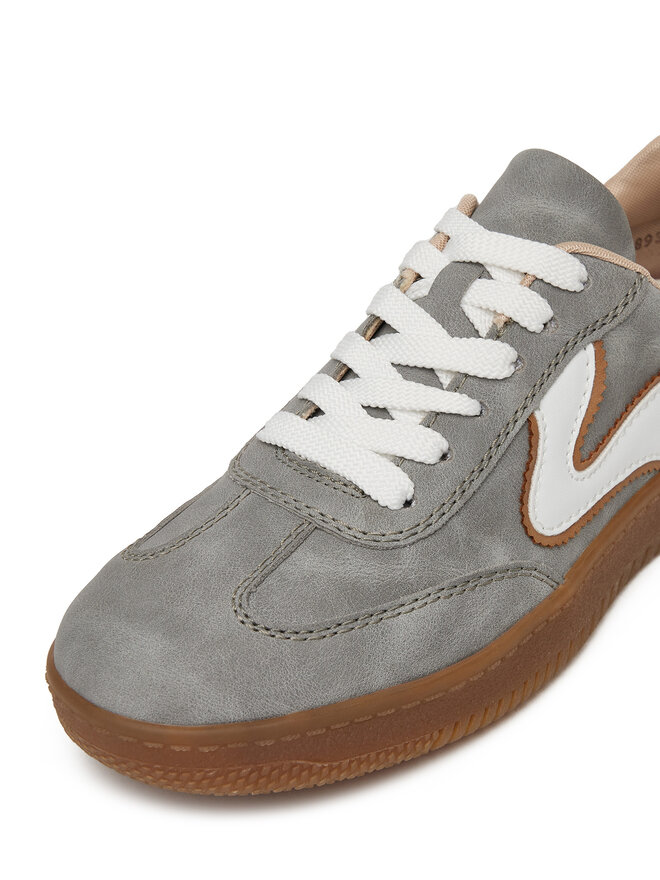 Rieker Sneakersy Rieker M5512-45 Sivá