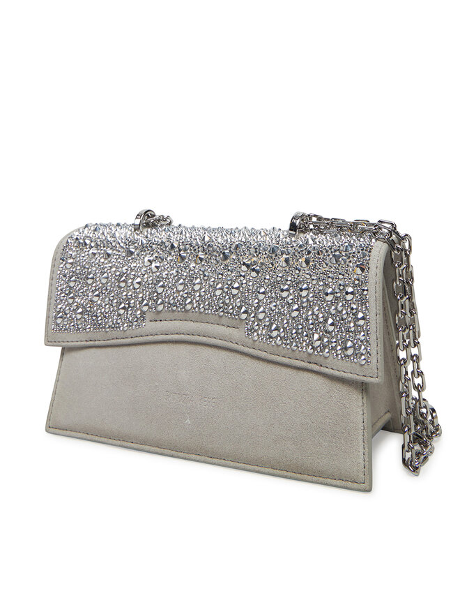 Patrizia Pepe Дамска чанта Patrizia Pepe 8B0032/L083-FF45 Сив