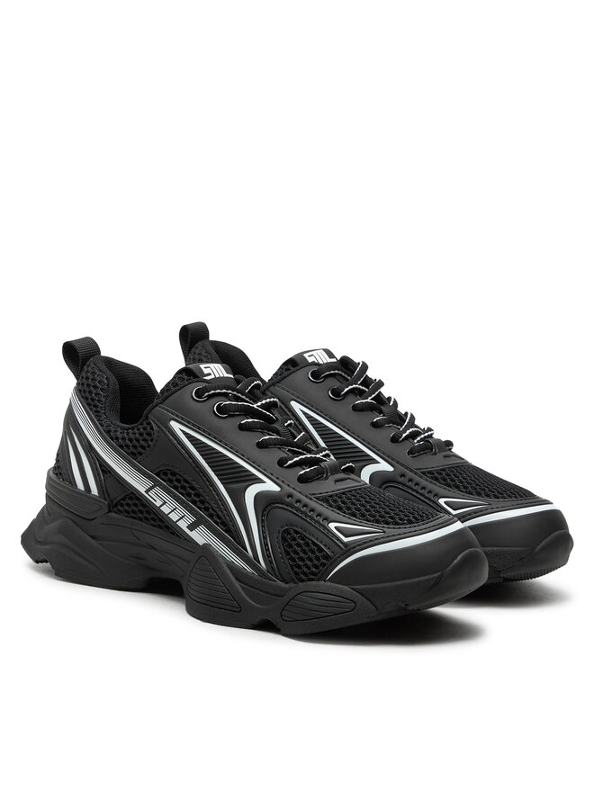 Steve Madden Snīkeri Steve Madden Speedster-E SM19000122 Melns