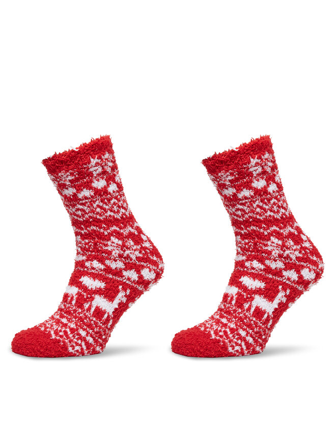 Pieces 2 pares de calcetines altos para mujer Pieces 17143278 De color