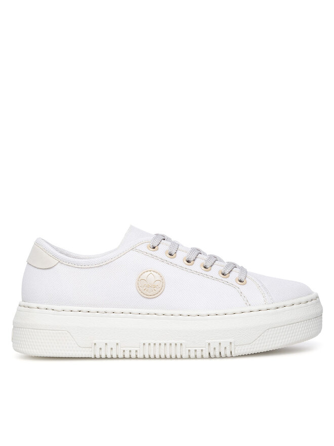 Rieker Sneakers aus Stoff Rieker M1926-80 Weiß