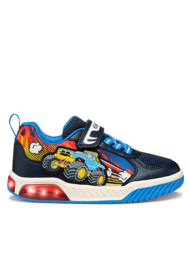 Geox Sneakersy Geox J Inek J559CE 01454 C0693 M Tmavomodrá